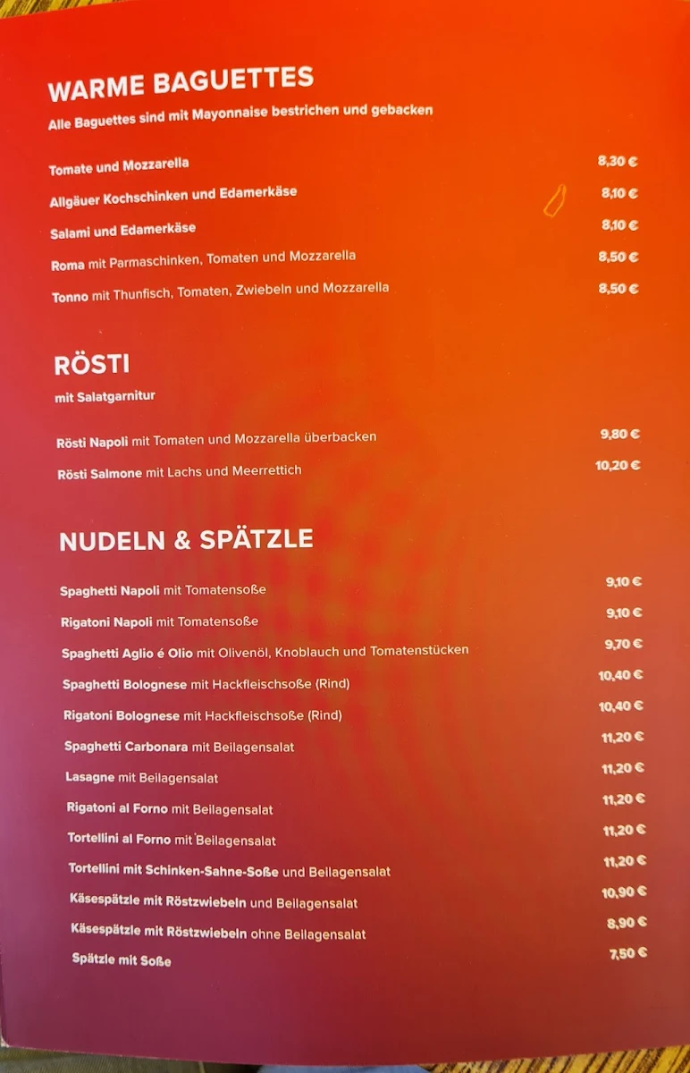Speisekarte photo 5