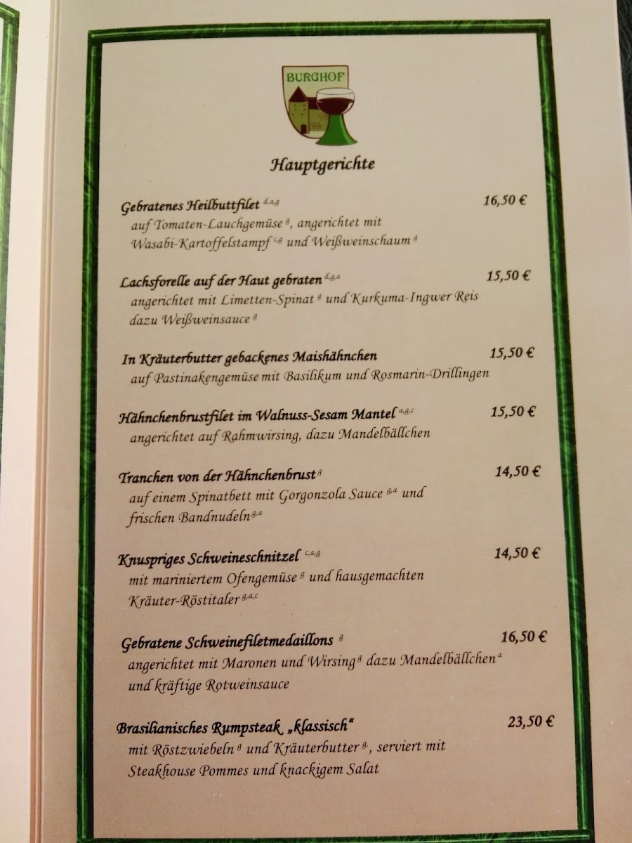 Speisekarte photo 5