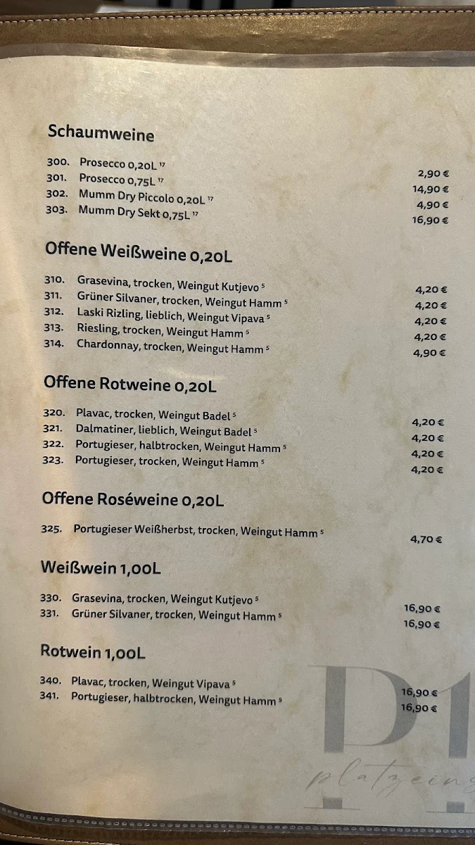 Speisekarte photo 5