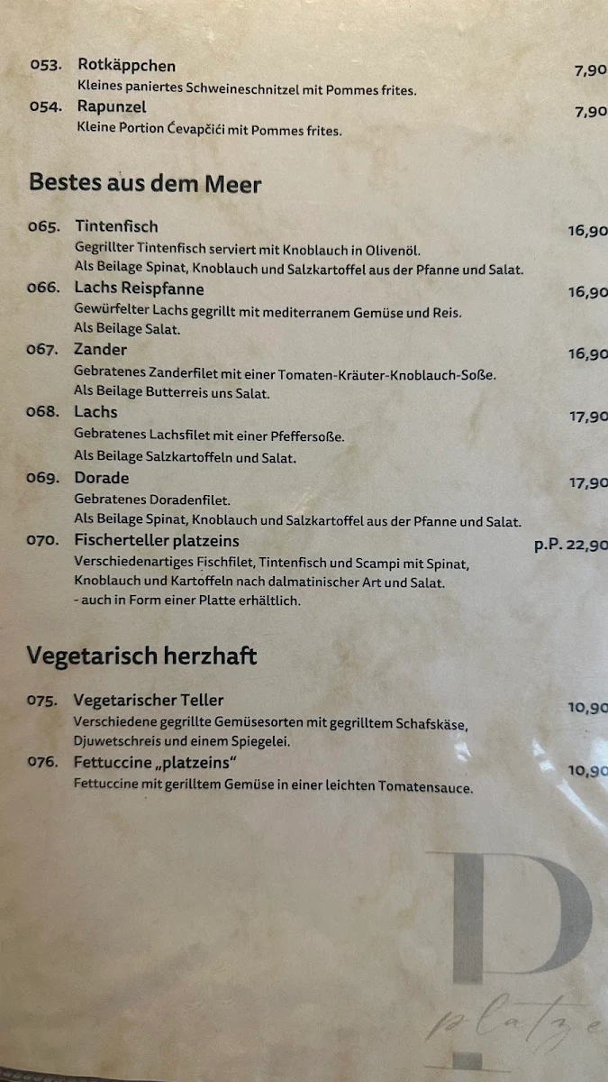 Speisekarte photo 9