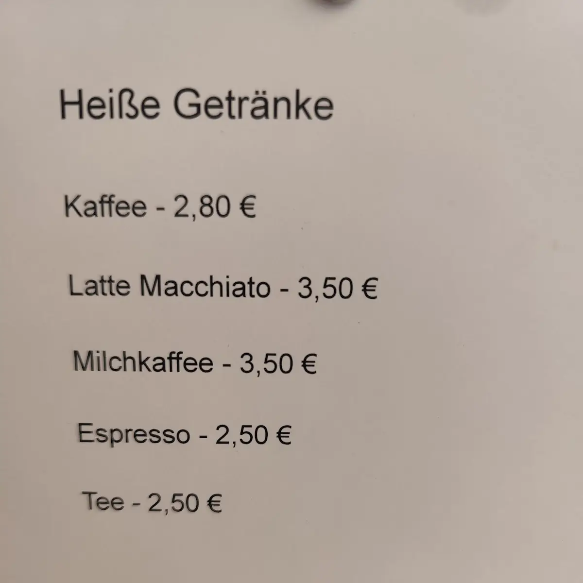 Speisekarte photo 5