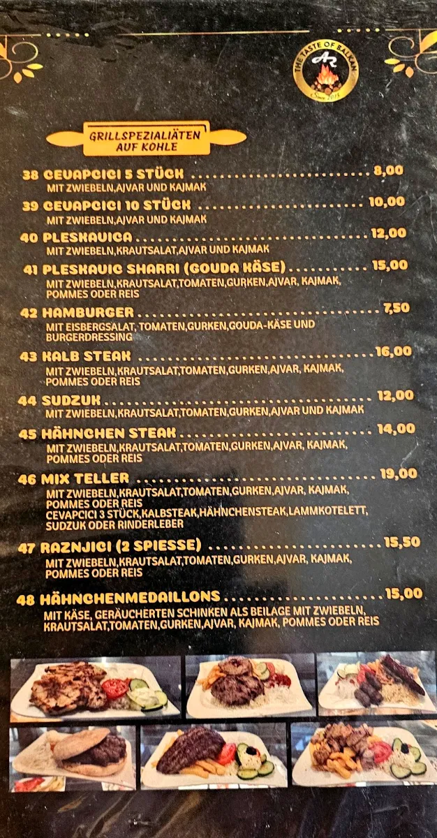 Speisekarte photo 1