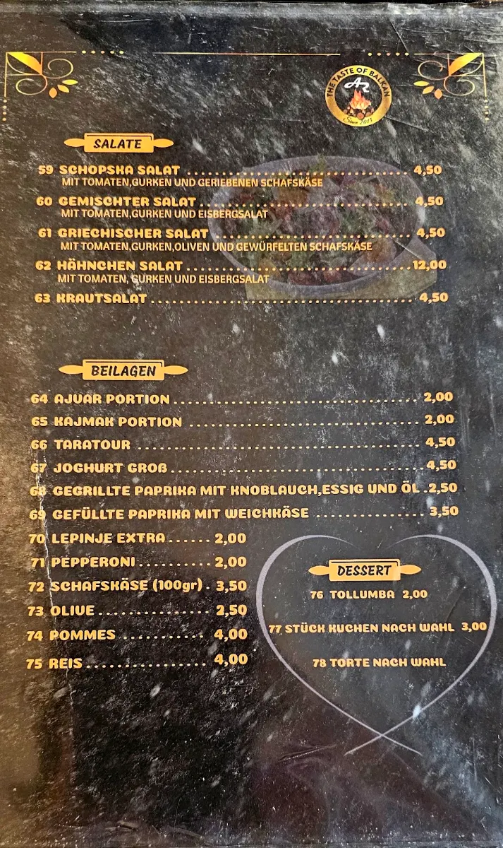 Speisekarte photo 4