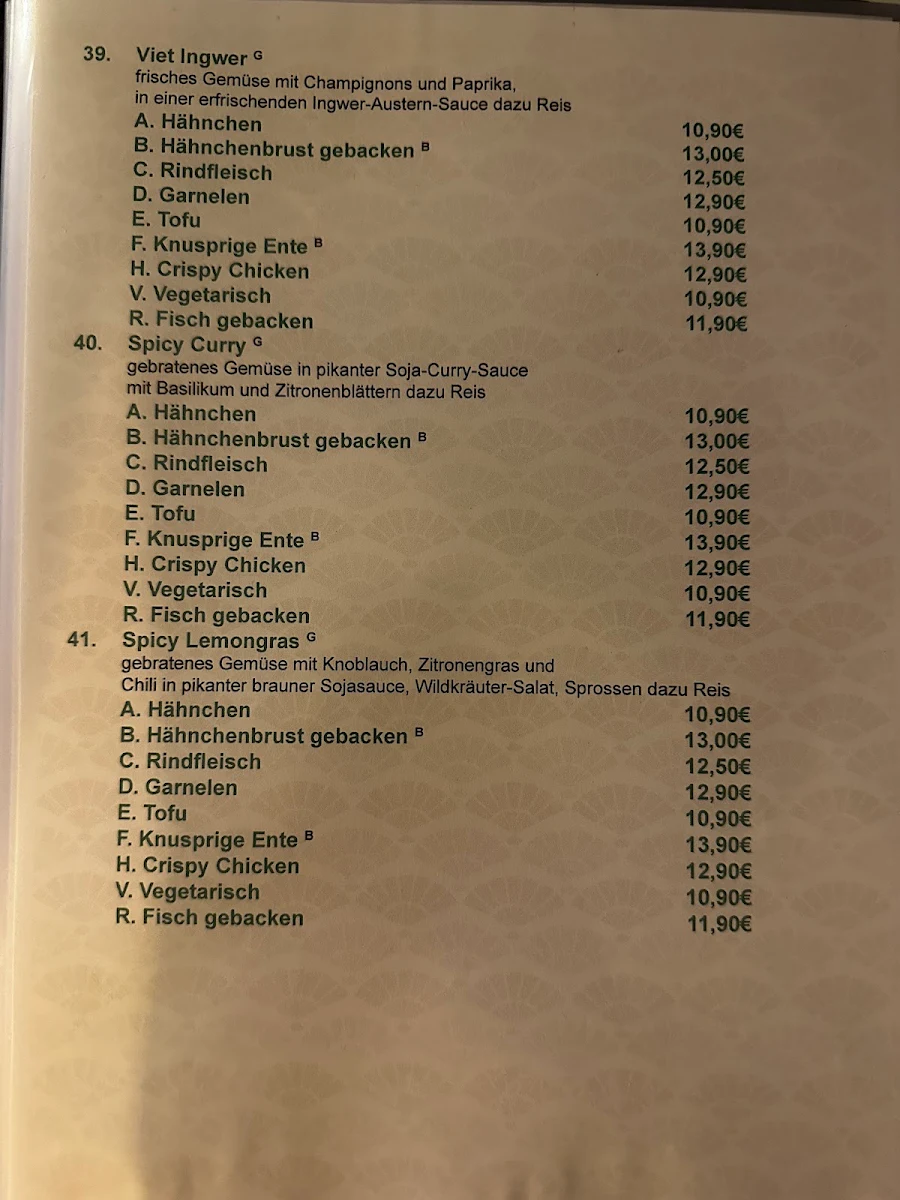 Speisekarte photo 5
