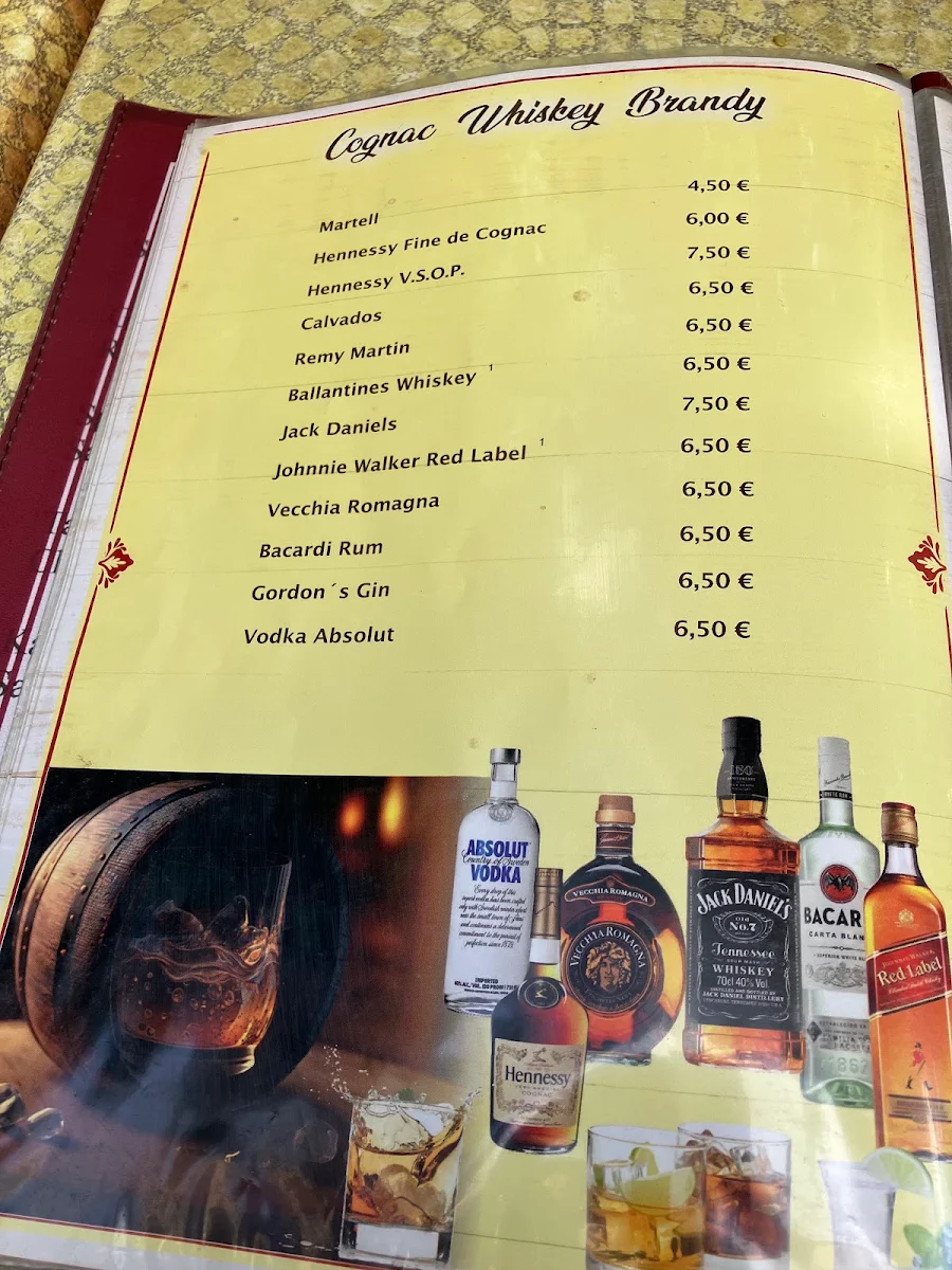 Speisekarte, Trattoria Da Gianni
