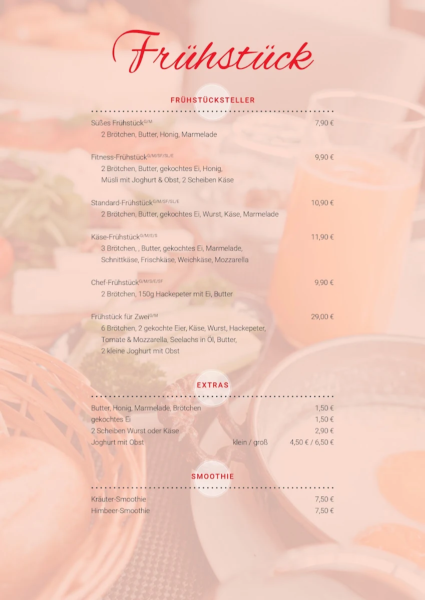 Speisekarte, Poli Bistro - Agnieszka Ciekosz-Lo Vullo