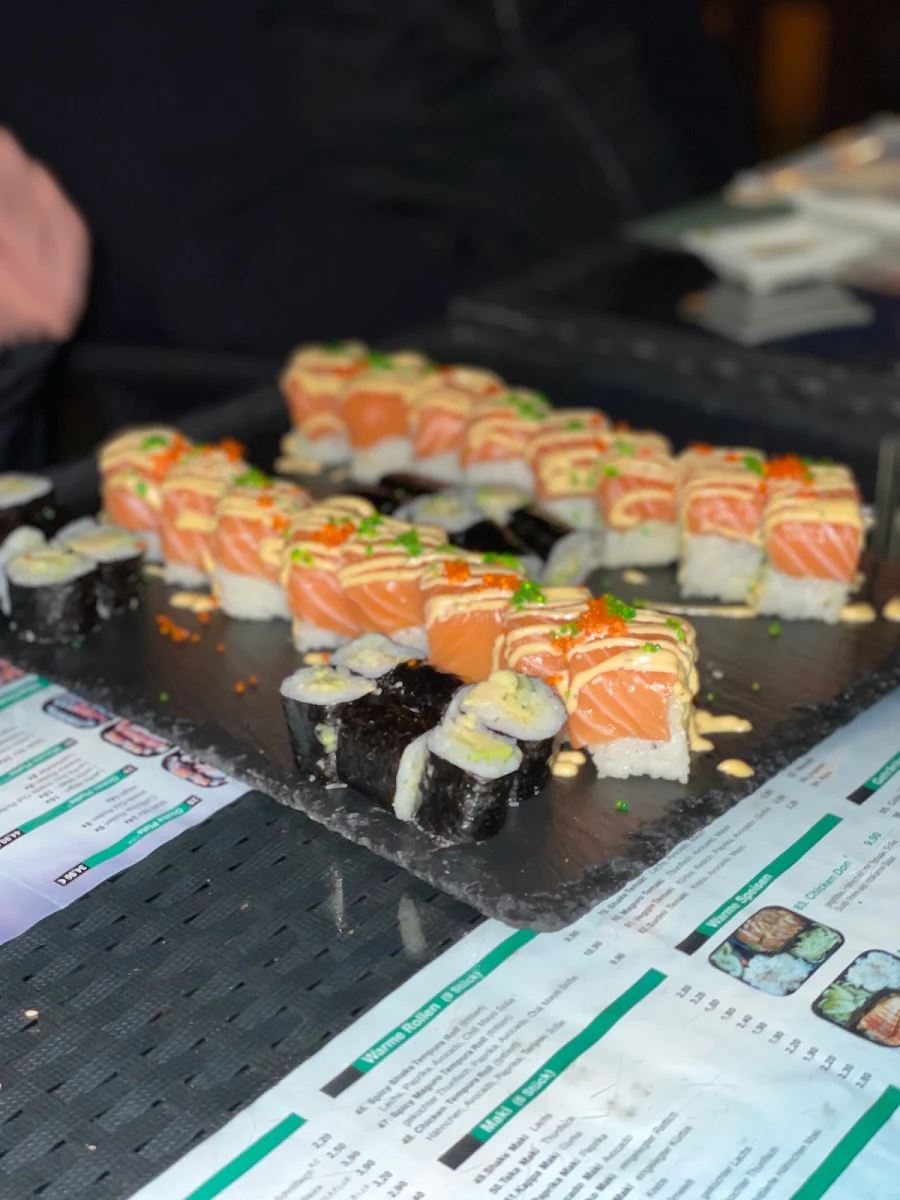 Speisekarte, Mizumi Sushi