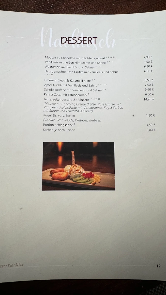 Speisekarte photo 1