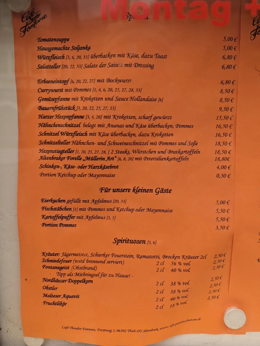 Speisekarte photo 4