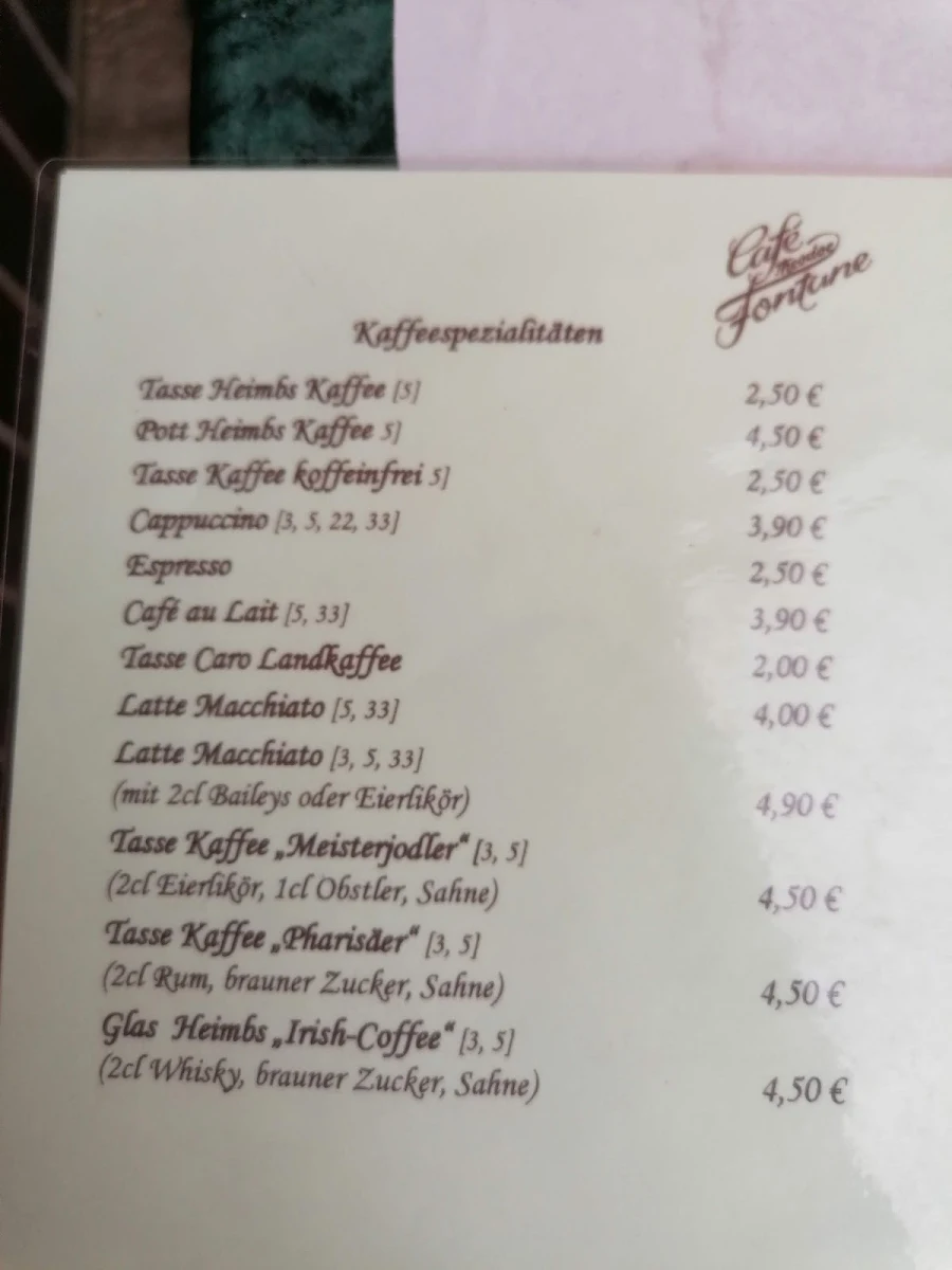 Speisekarte photo 7
