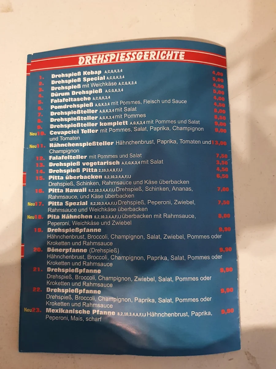 Speisekarte photo 4