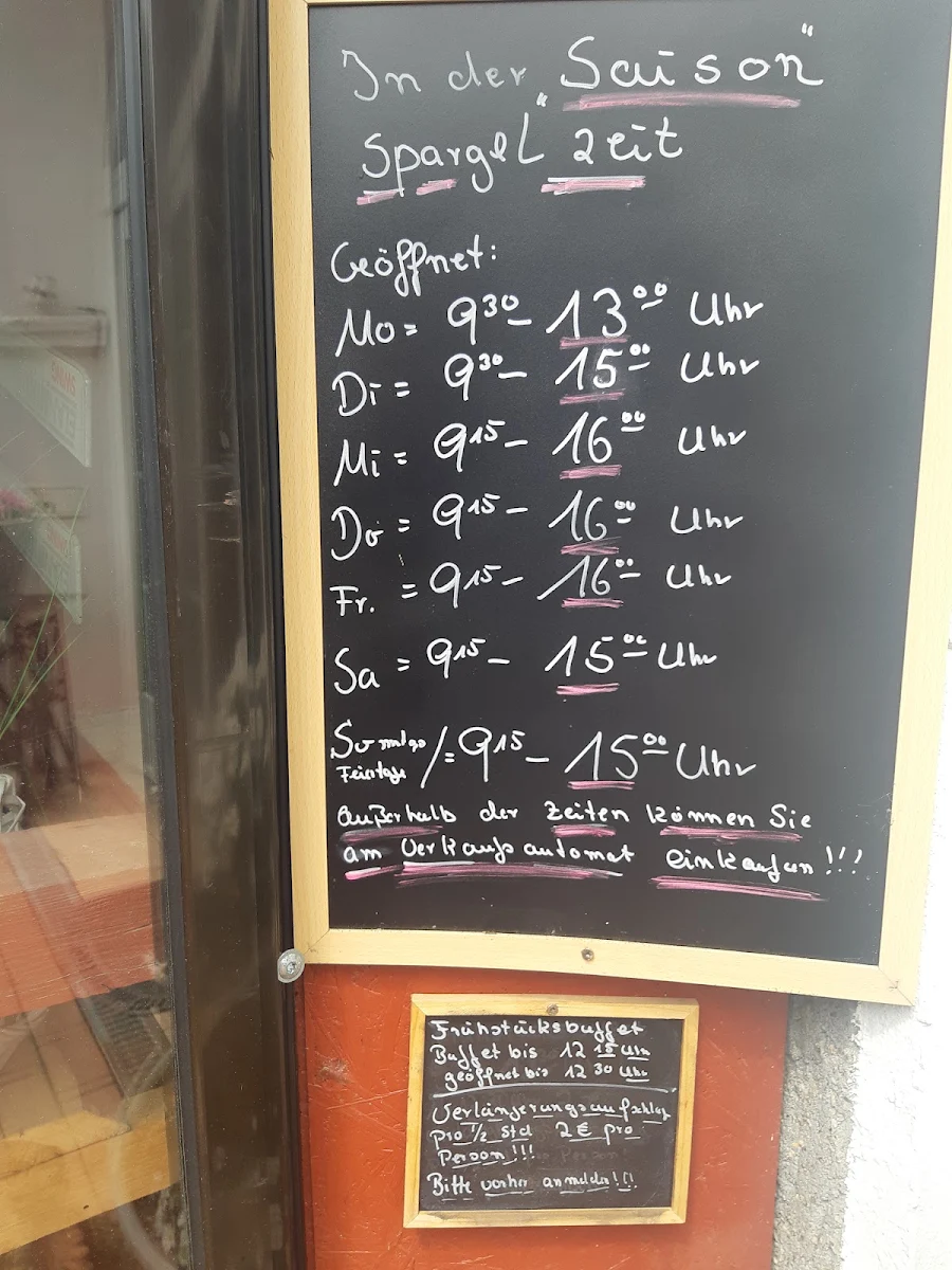 Speisekarte, Möllers Deele