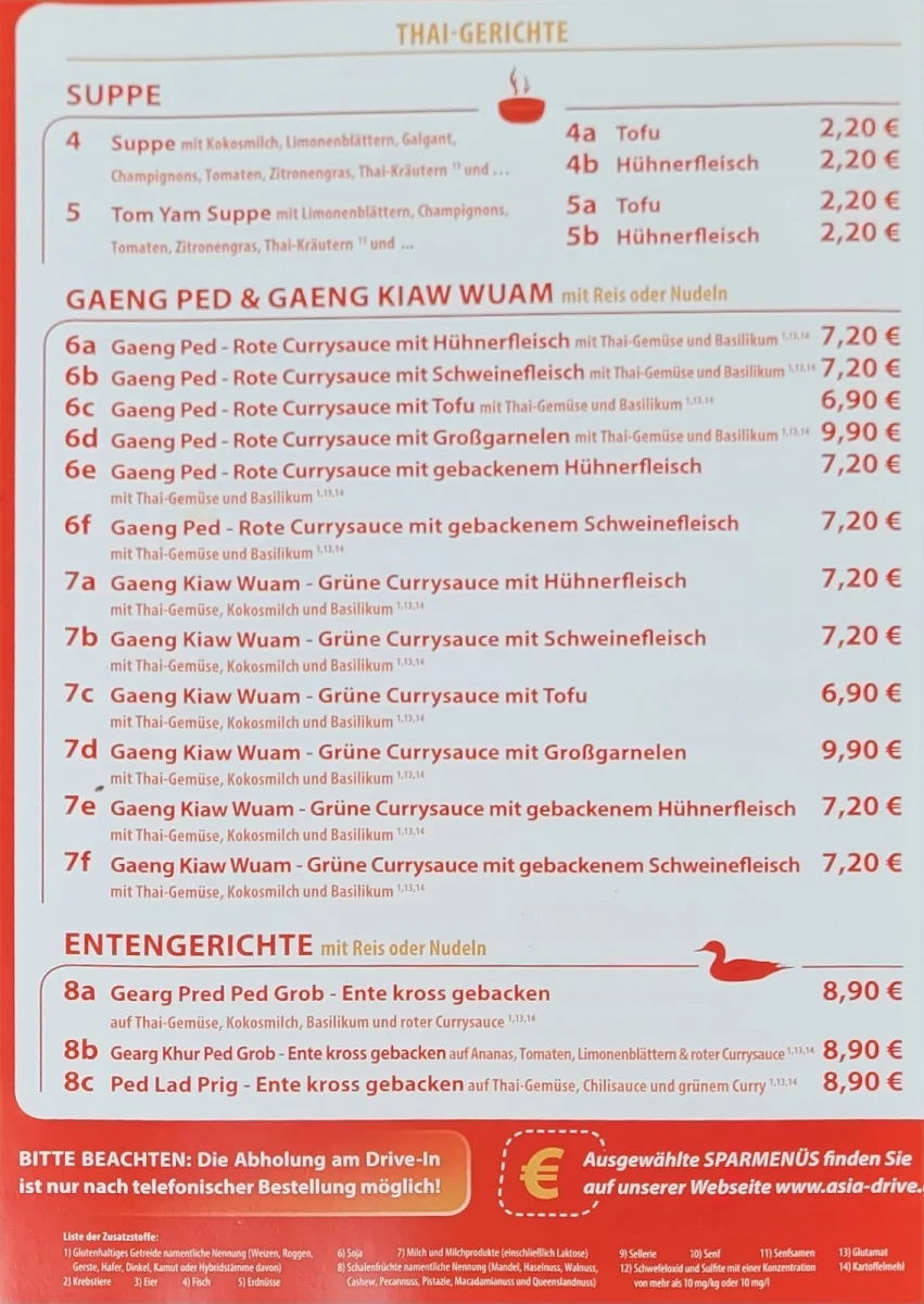 Speisekarte photo 2