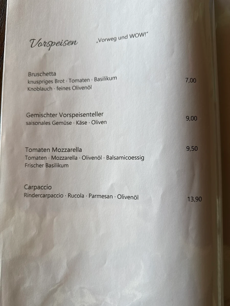 Speisekarte photo 1