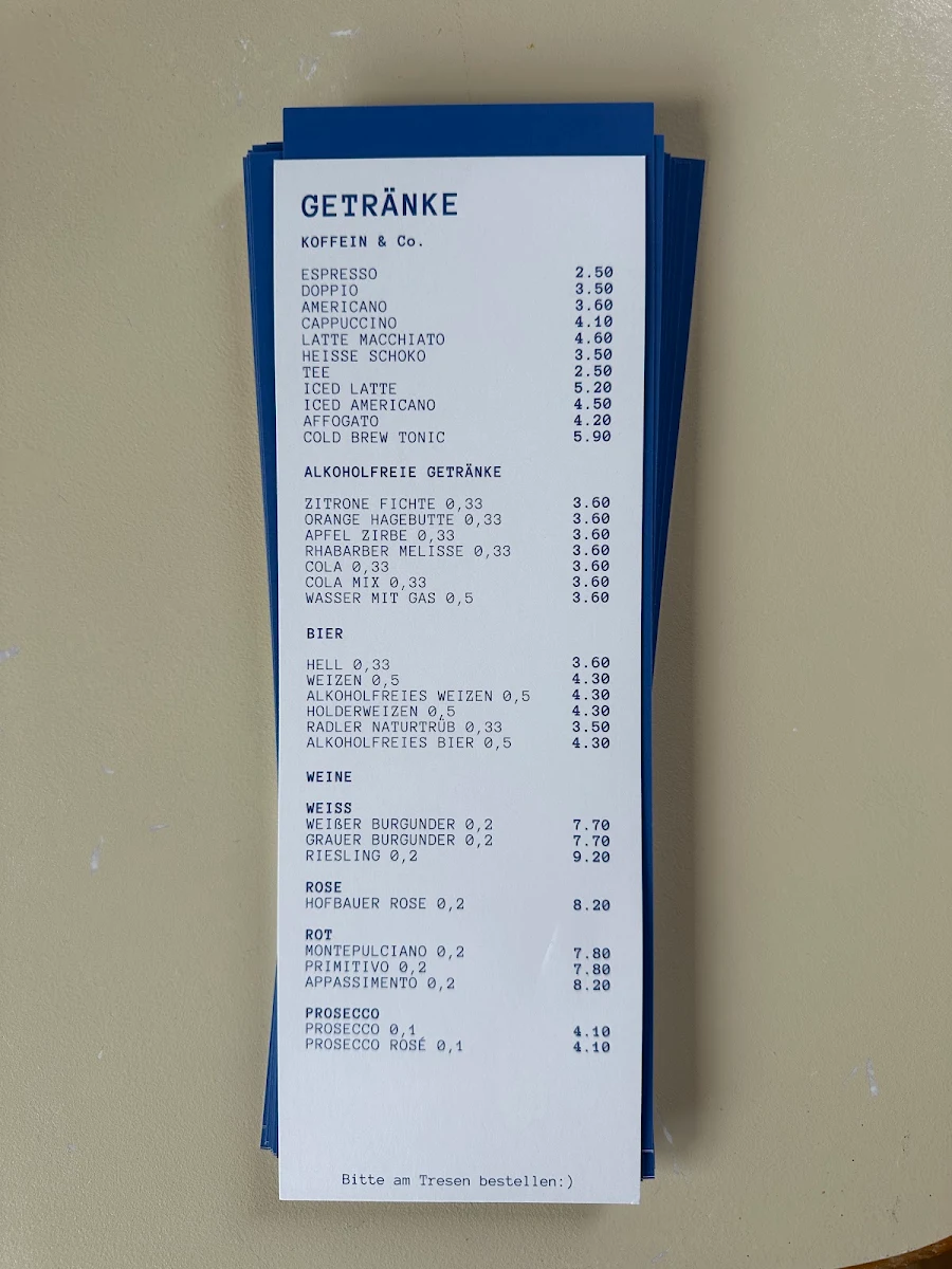 Speisekarte photo 2