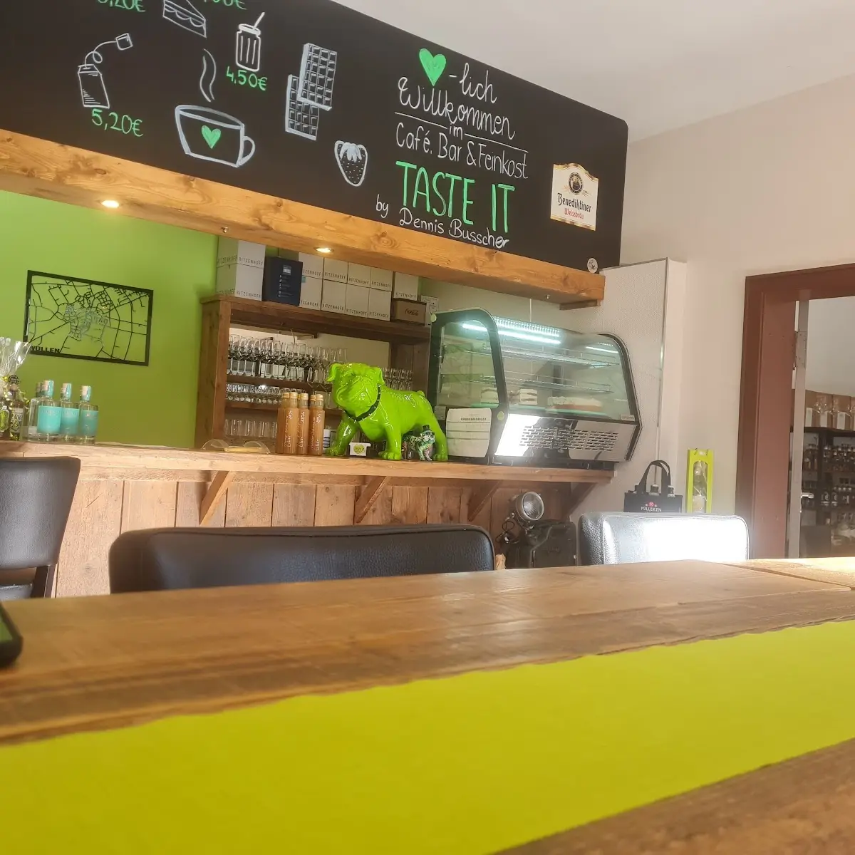 Atmosphäre, Café TASTE IT