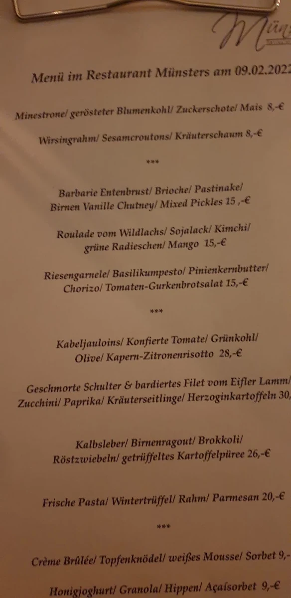Speisekarte photo 5