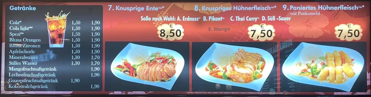 Speisekarte photo 2