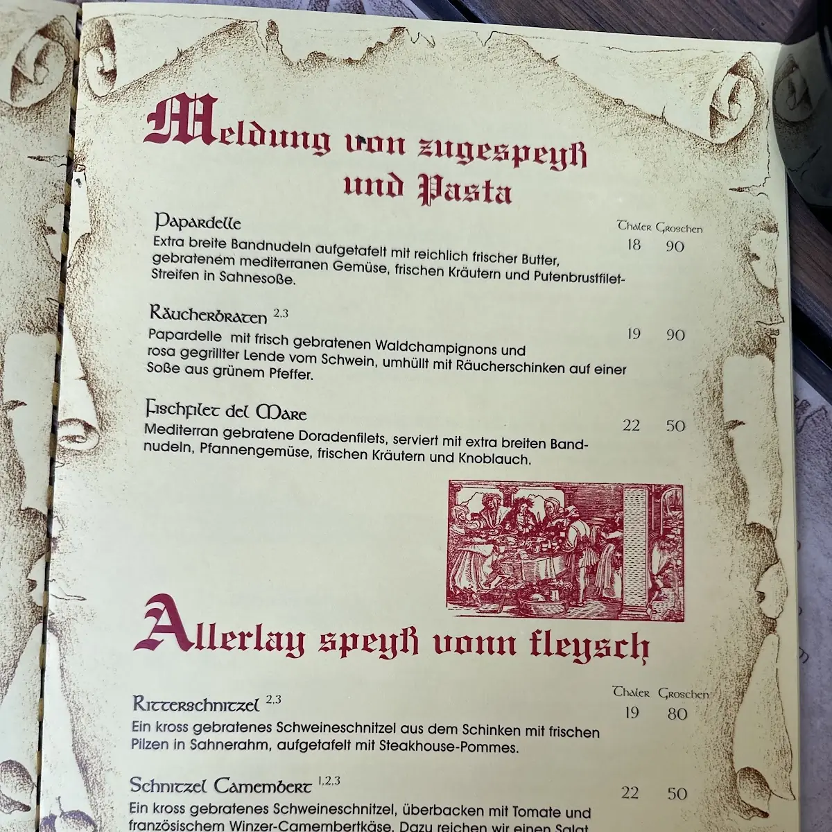 Speisekarte photo 1