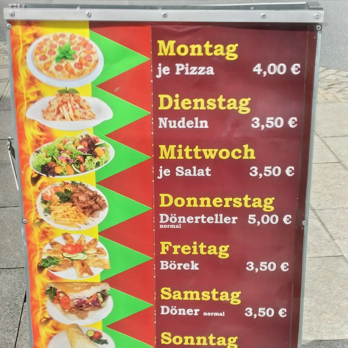 Speisekarte, Uslu Kebap Haus