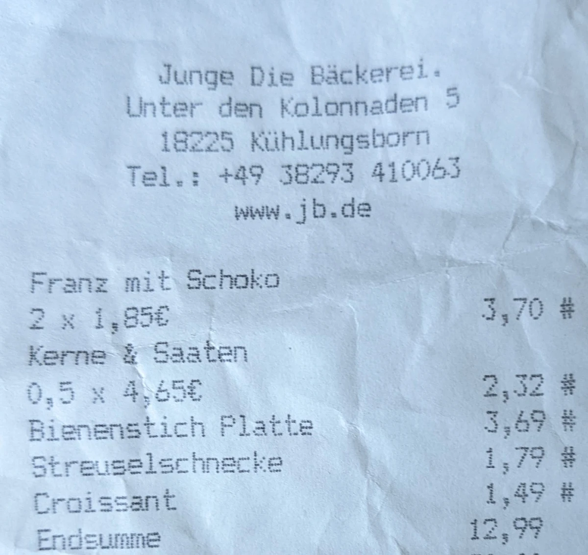 Speisekarte photo 5