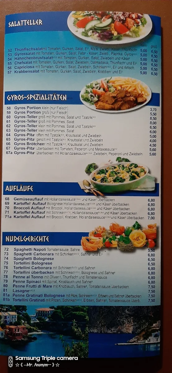 Speisekarte photo 1
