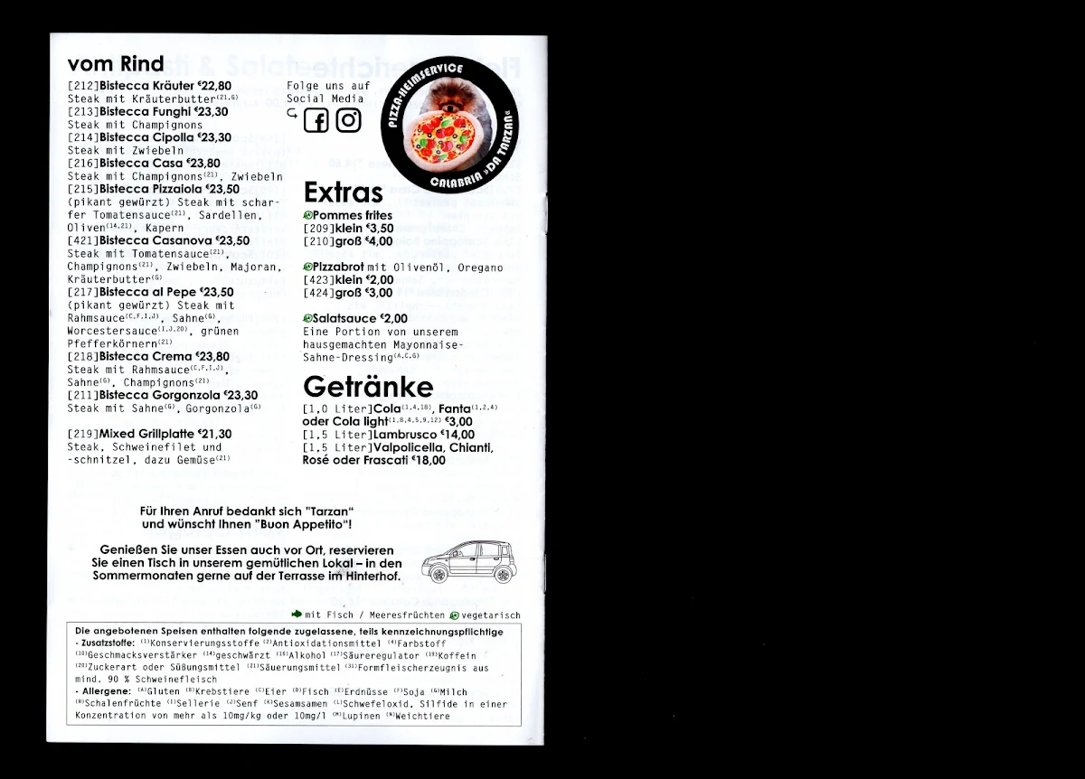 Speisekarte photo 3
