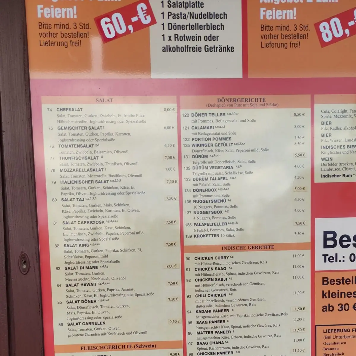 Speisekarte photo 5