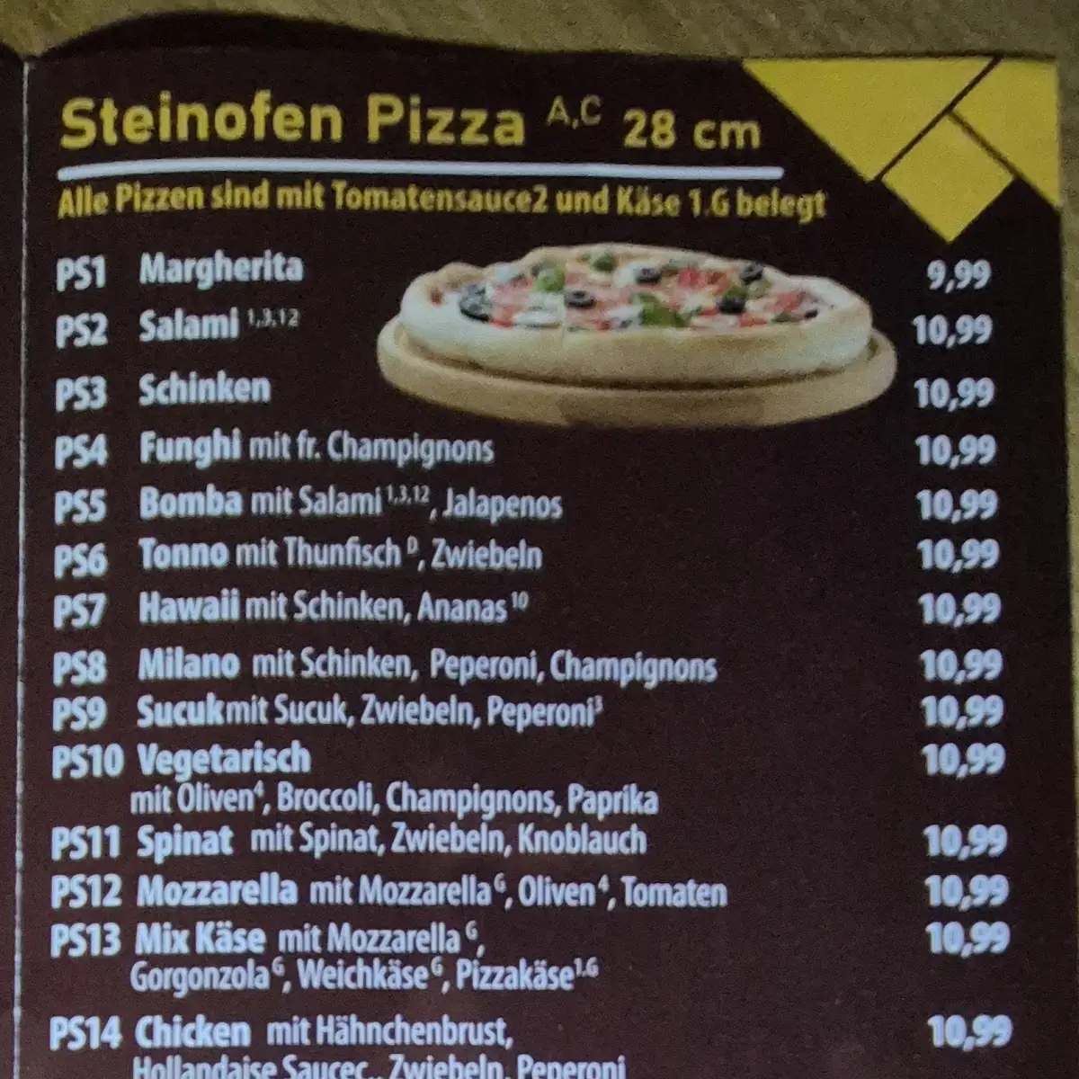 Speisekarte photo 5