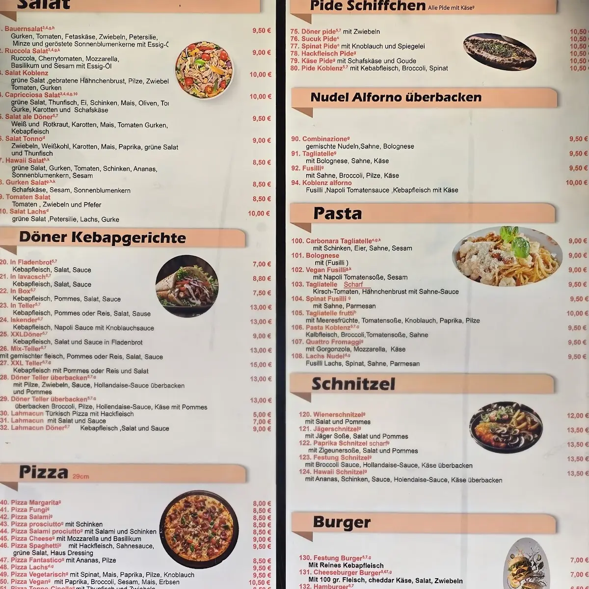 Speisekarte photo 1