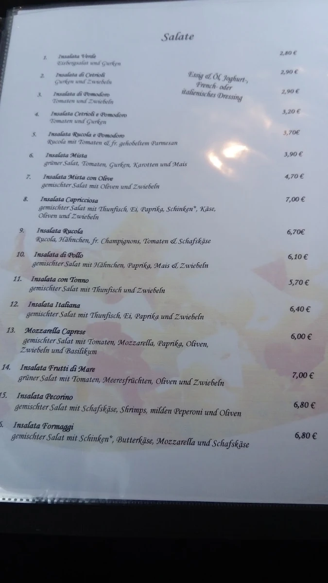 Speisekarte photo 9