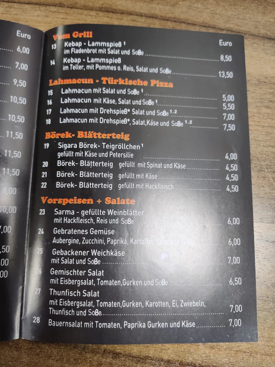 Speisekarte photo 8