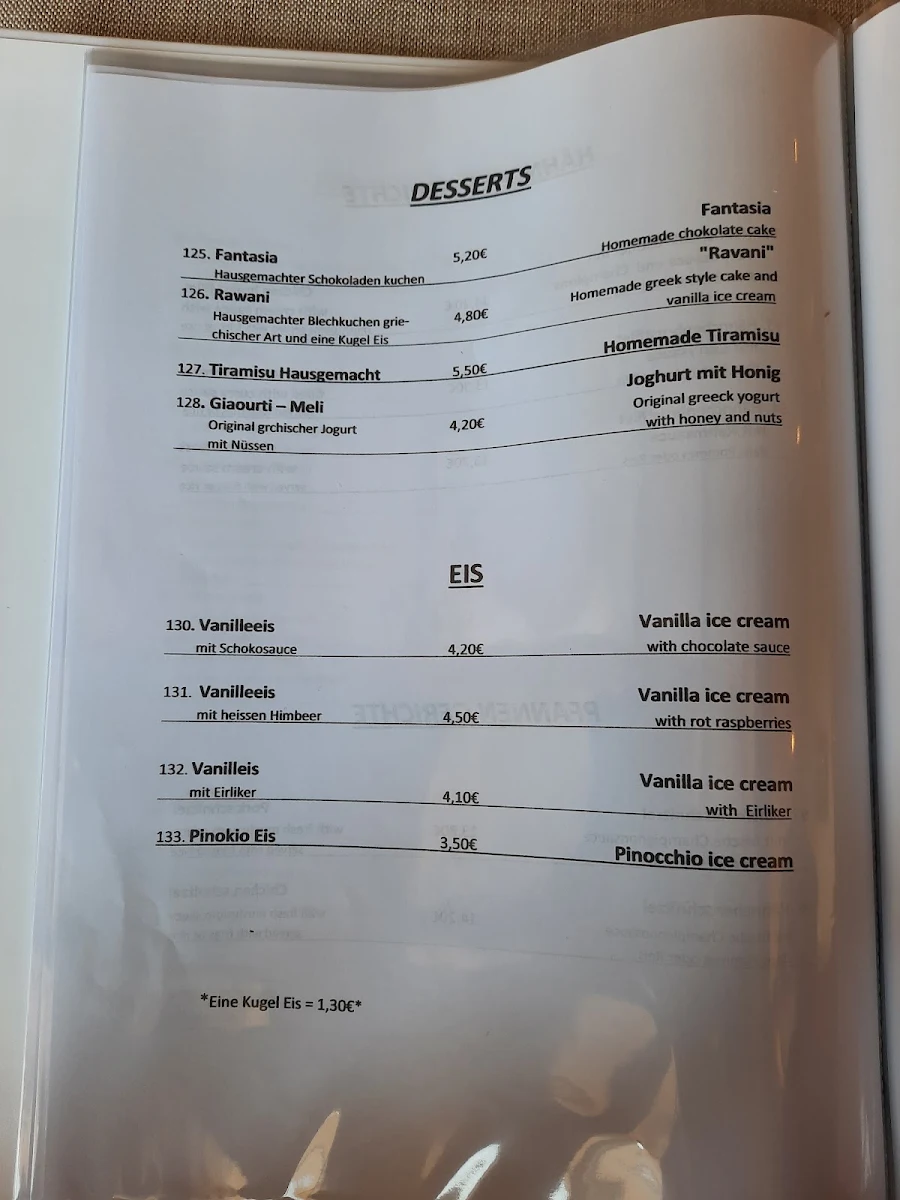 Speisekarte photo 6