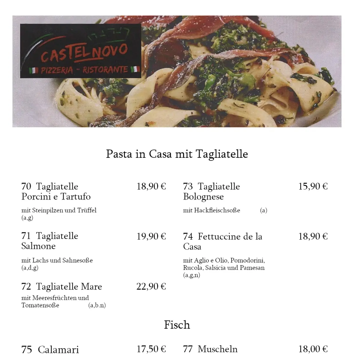 Speisekarte photo 9