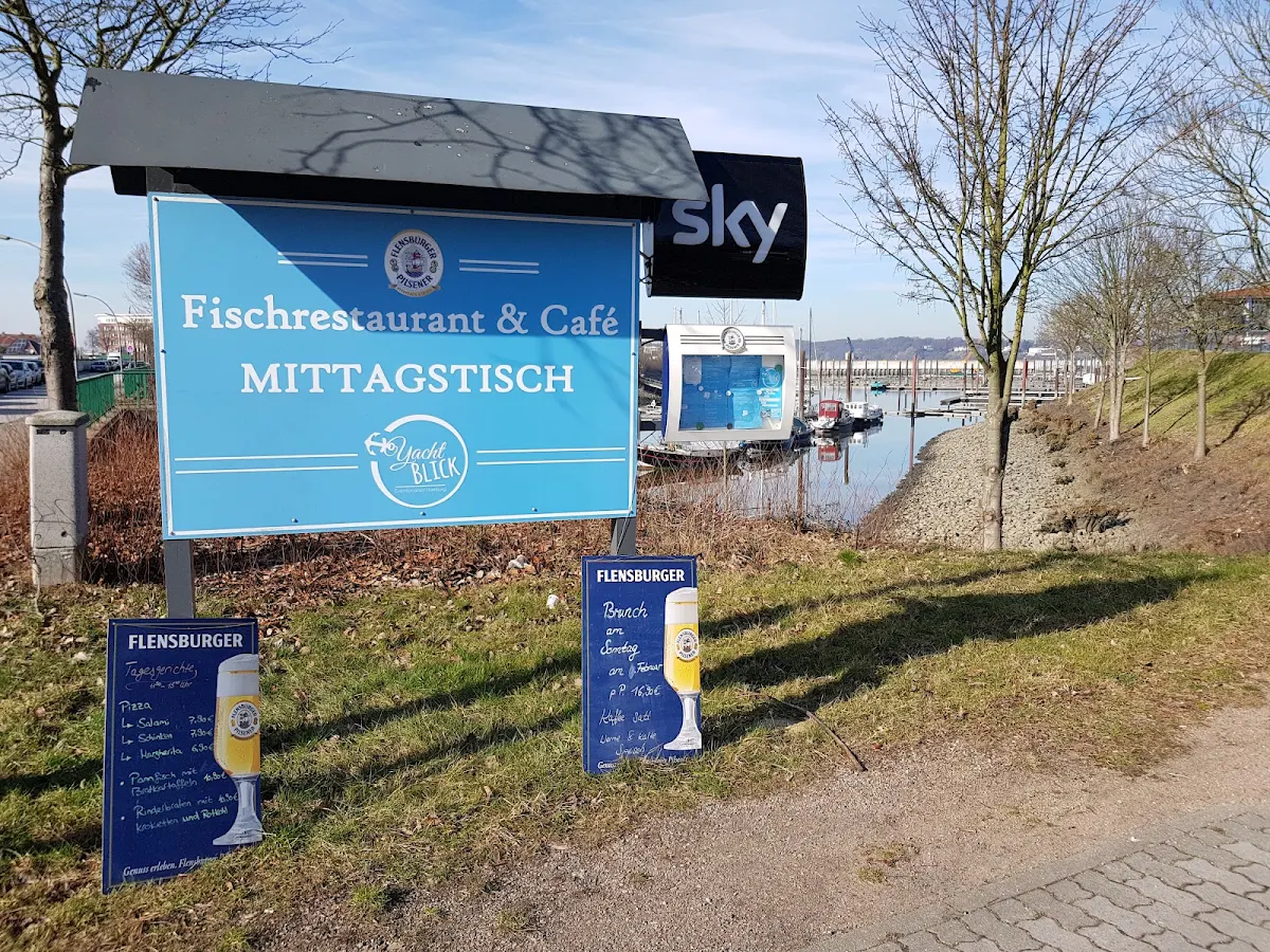 Speisekarte, Yachtblick Hamburg