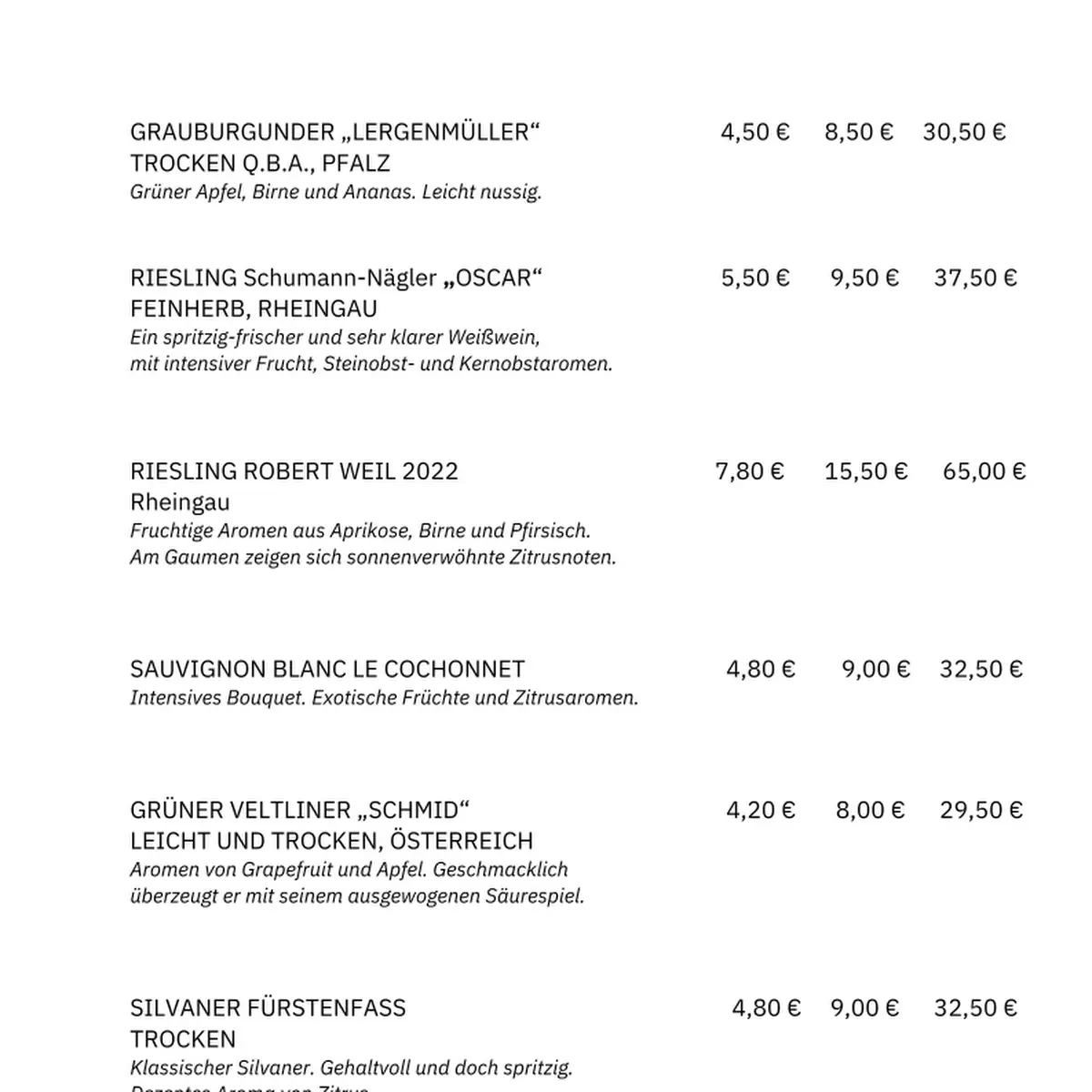 Speisekarte photo 7