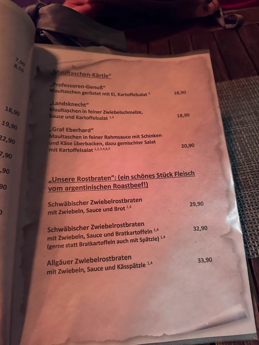 Speisekarte photo 3