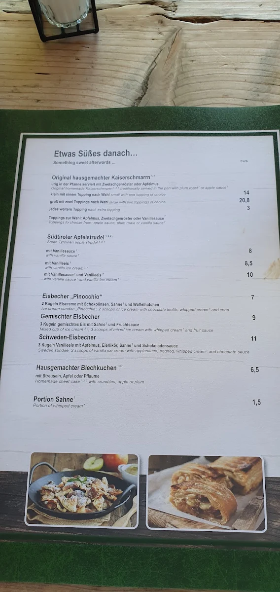 Speisekarte photo 5