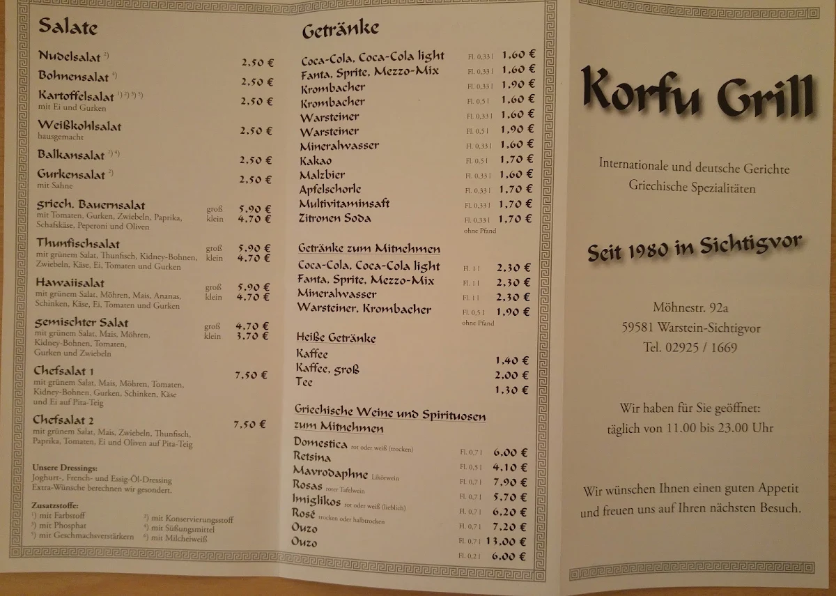 Speisekarte photo 8