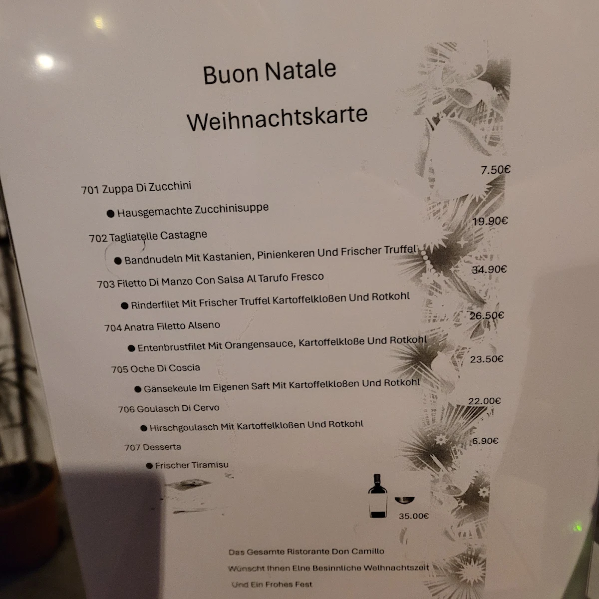 Speisekarte photo 1