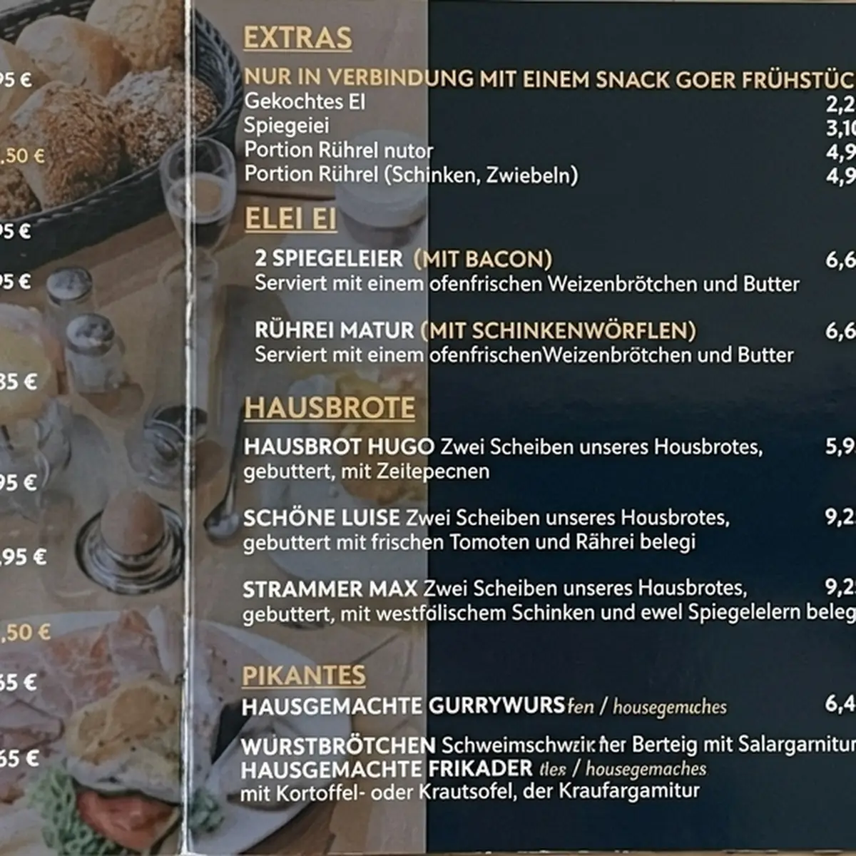 Speisekarte photo 2