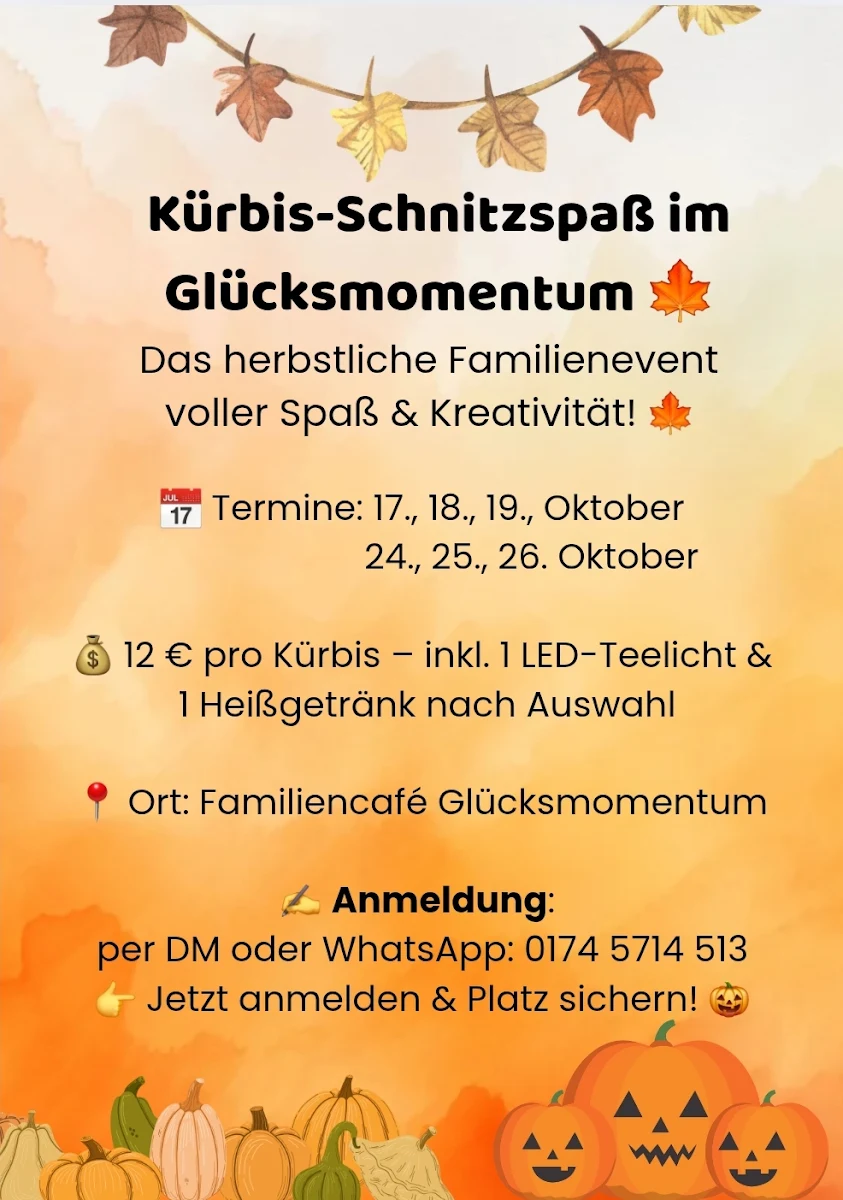 Speisekarte, Glücksmomentum – Familien-Café & Brunch & Lunch&Kindergeburtstagsparty&Familienfeier