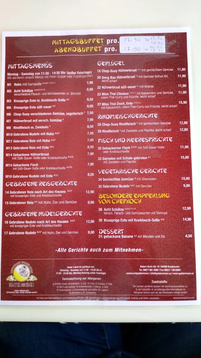 Speisekarte photo 1