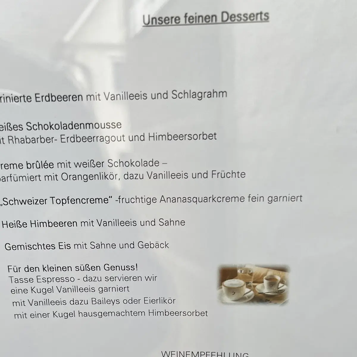 Speisekarte photo 4