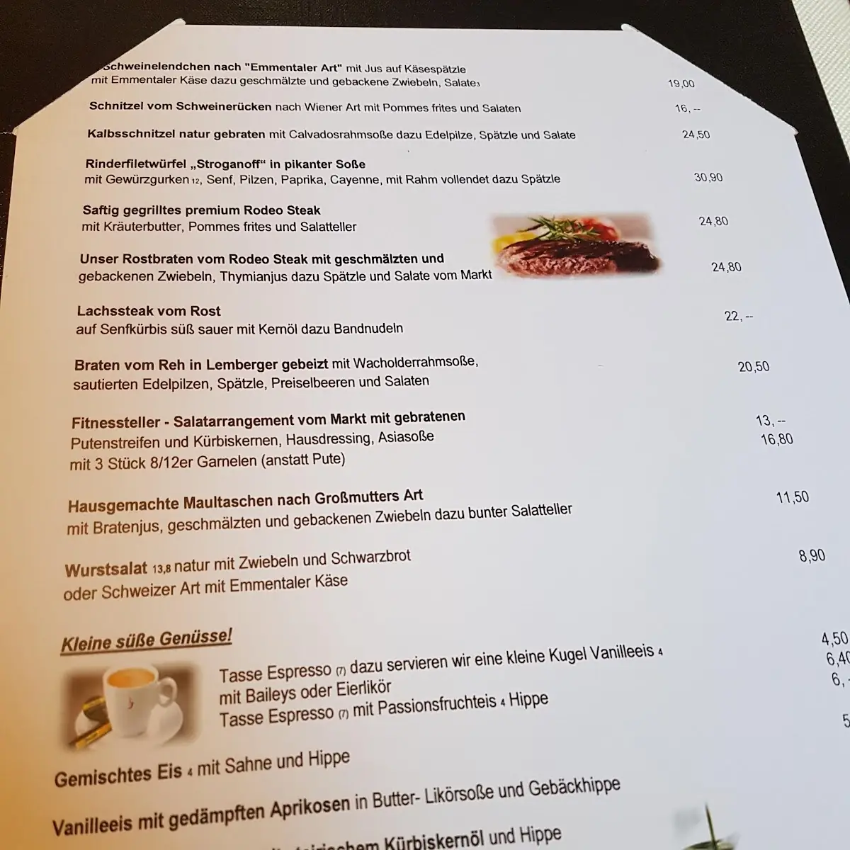 Speisekarte photo 9