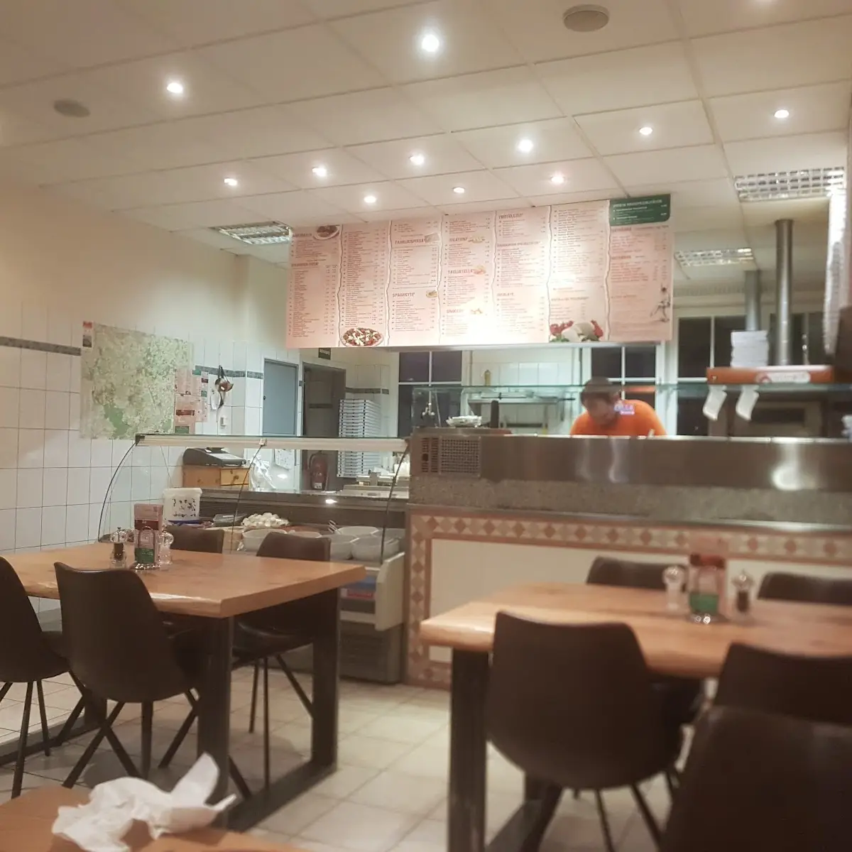 Atmosphäre, Pizzeria Pulcinella