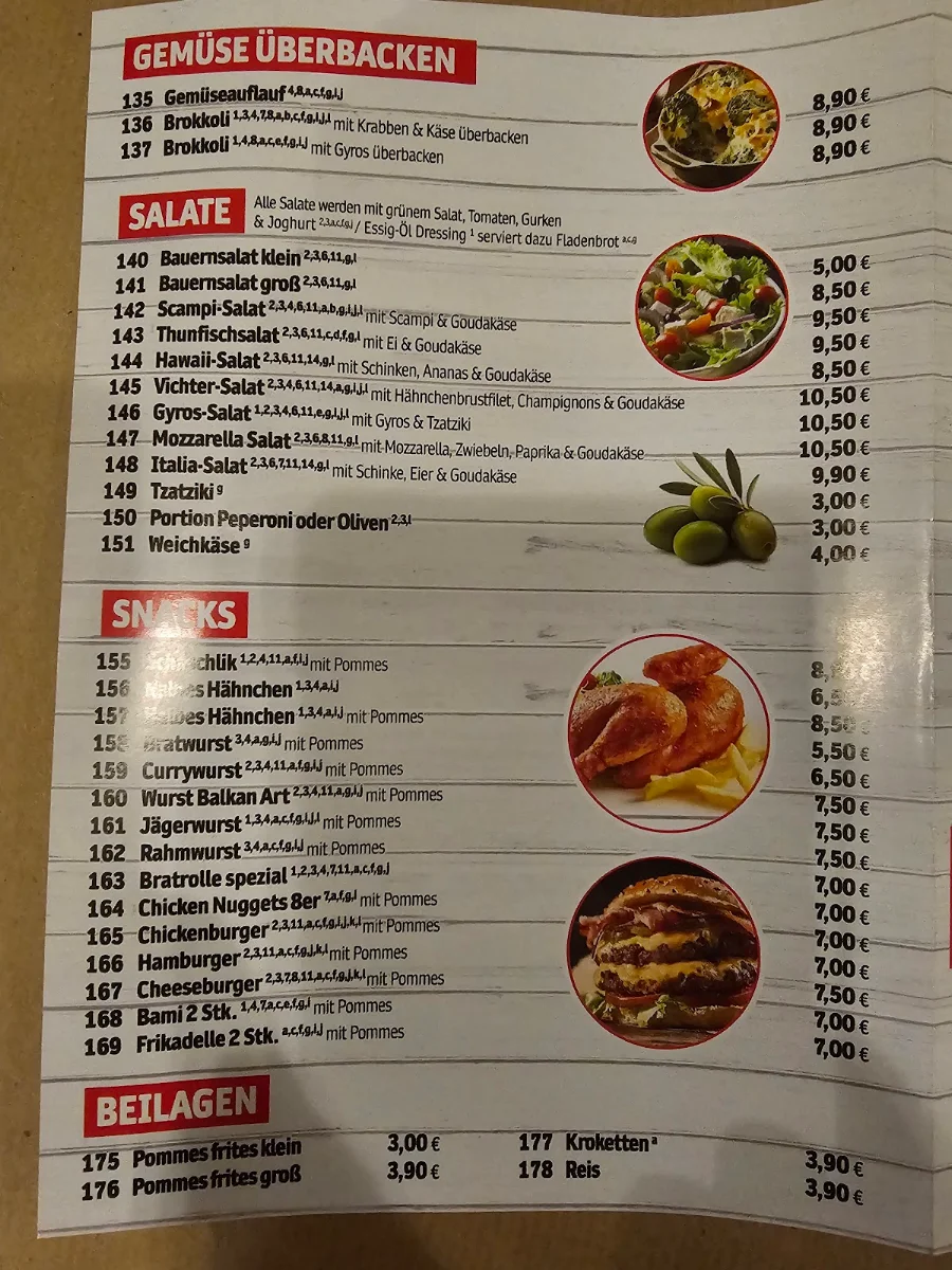 Speisekarte photo 5