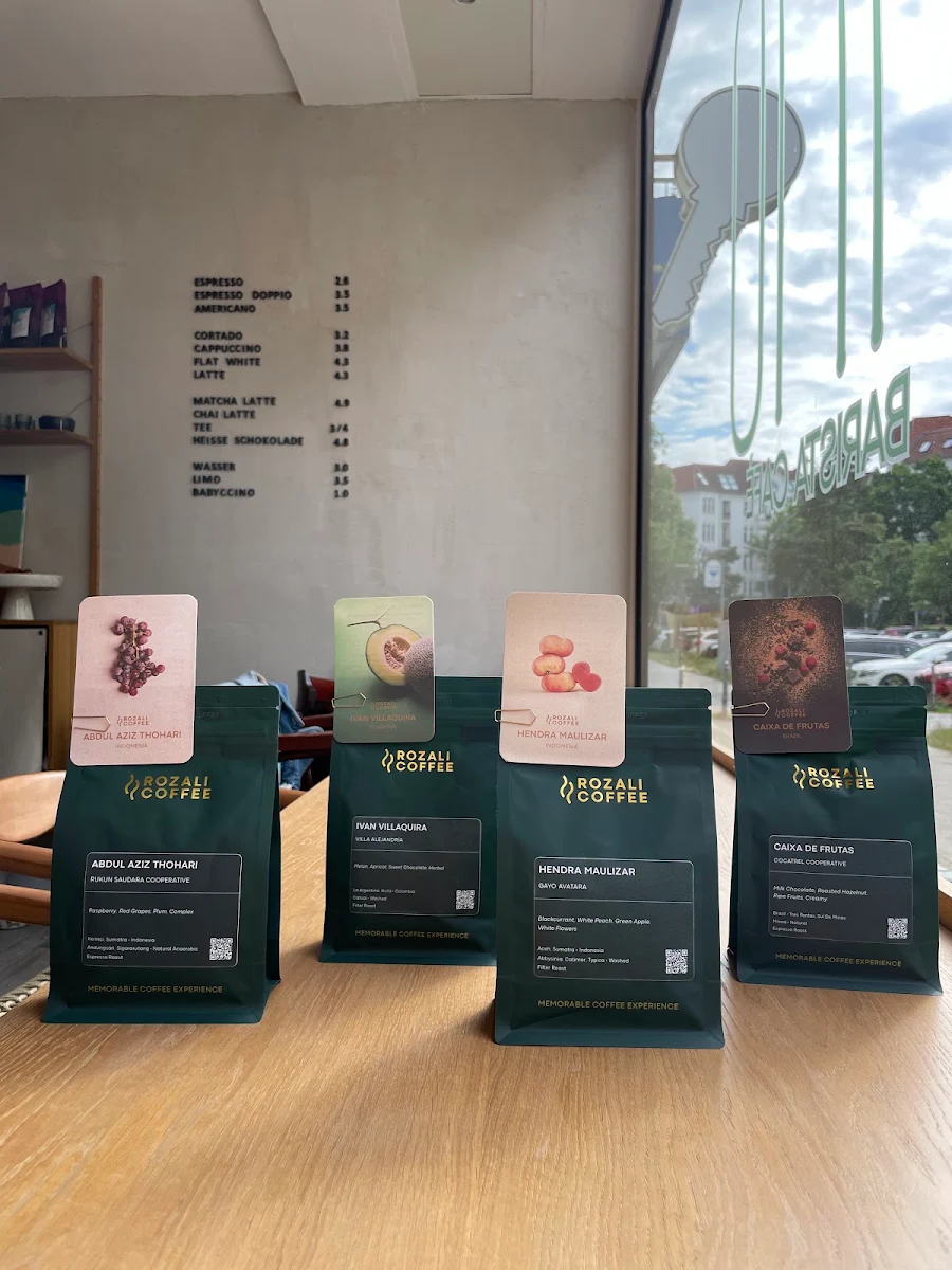 Speisekarte, Amo Café