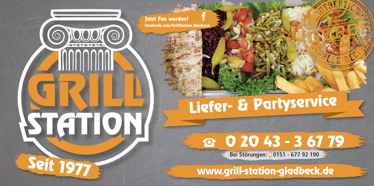 Speisekarte, Grill-Station