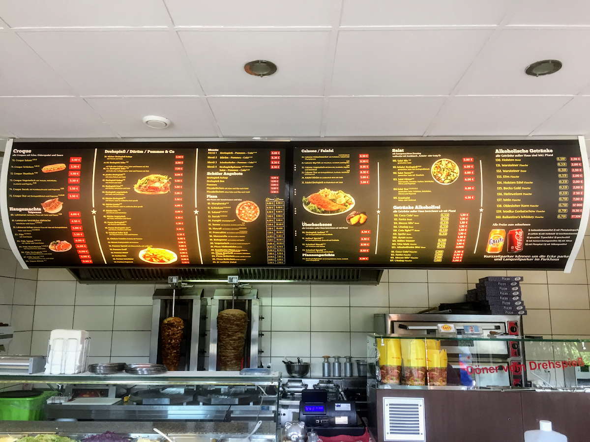 Speisekarte, Star Grill